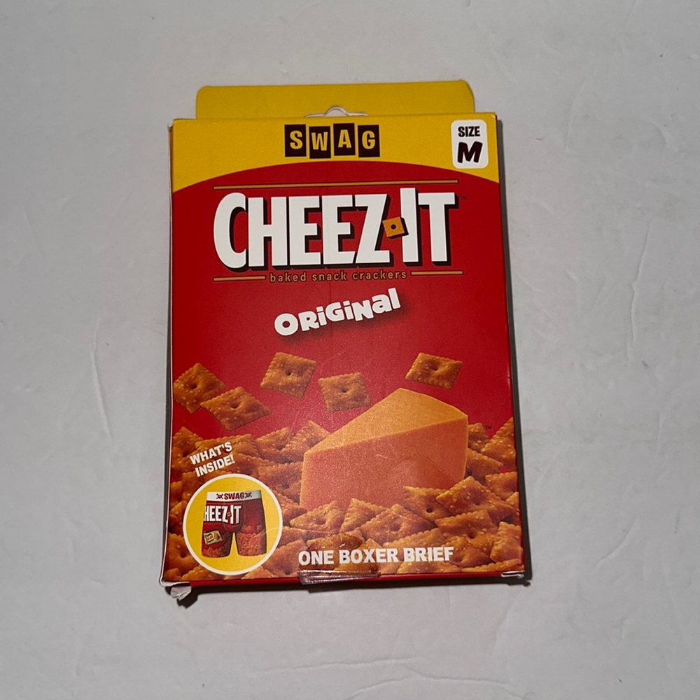 Brand New Cheez It Mens Boxer Brief